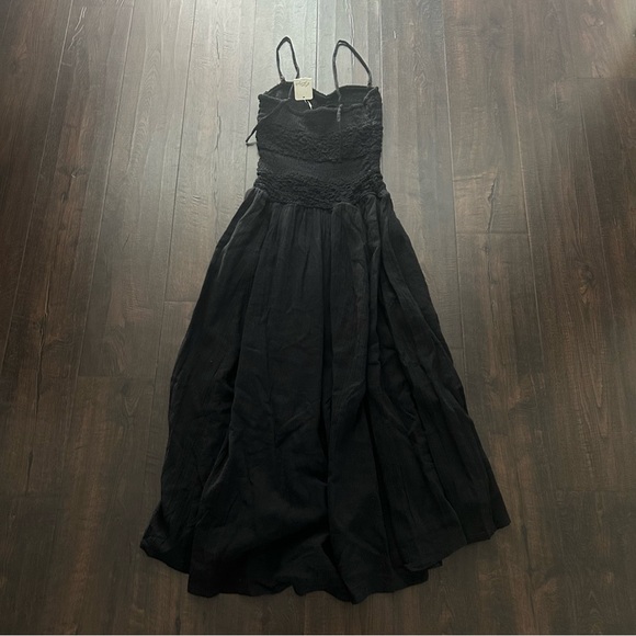 ⛔️SOLD⛔️New! Free People drop waist Black Dress - Picture 5 of 7